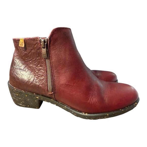 El Naturalista Quera NC55 Leather Bootie Women size 40 US 9 - Picture 1 of 8